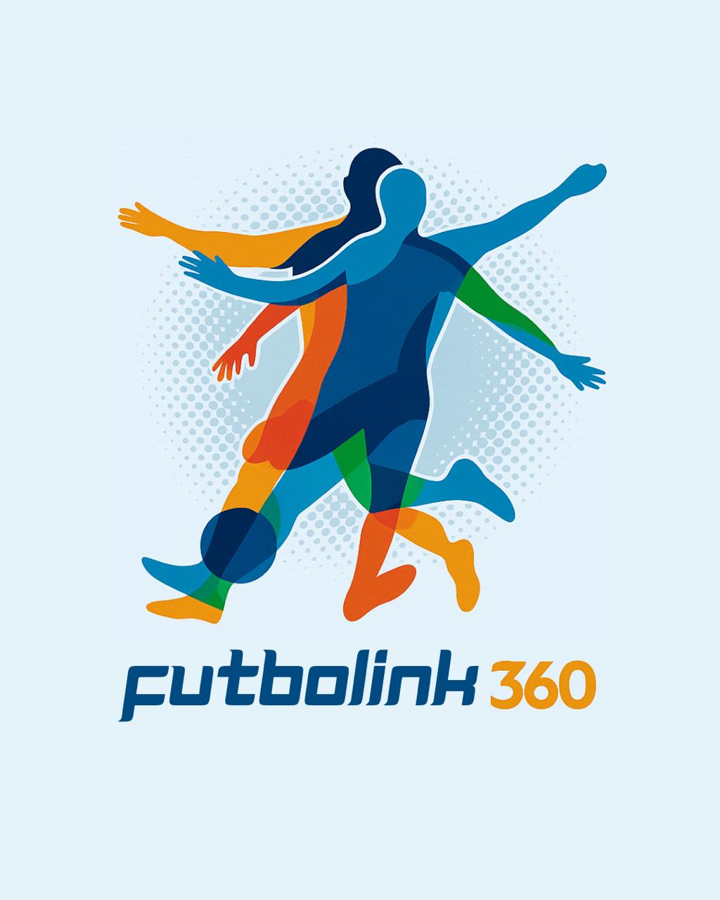 Logo con la silueta de un futbolista